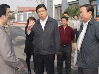 冯韶慧带队到我市观摩气代煤改造工程