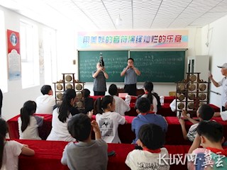 廊坊霸州：民间艺术进校园 馆校共育好少年