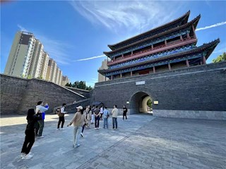 来霸州牤牛河历史文化公园，赏景玩水看古楼！