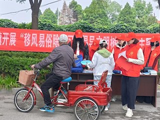 为弘扬中华移风易俗树新风 霸州镇多部门邀市民共赴文明之约