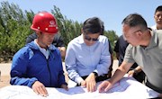 刘岳调研河道防汛薄弱点暨“三夏”工作